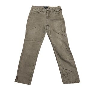 Bandolino Brown Mandie Straight Leg Jeans Size 6 Short Women’s